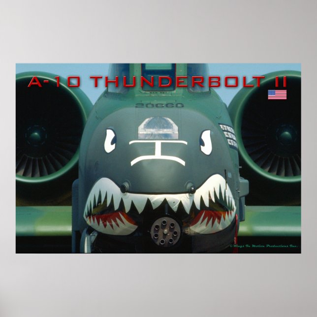 A-10 Thunderbolt Poster (Framsidan)