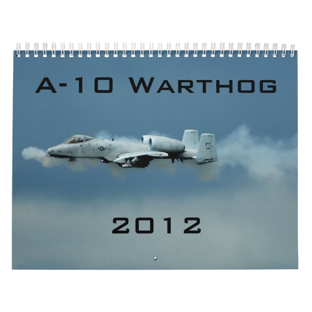 A-10 Warthog Calendar Kalender (Omslag)