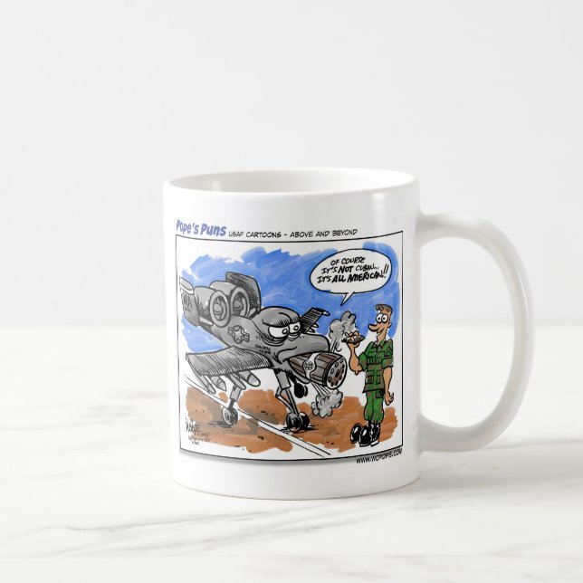 A-10 Warthog Kaffemugg (Höger)