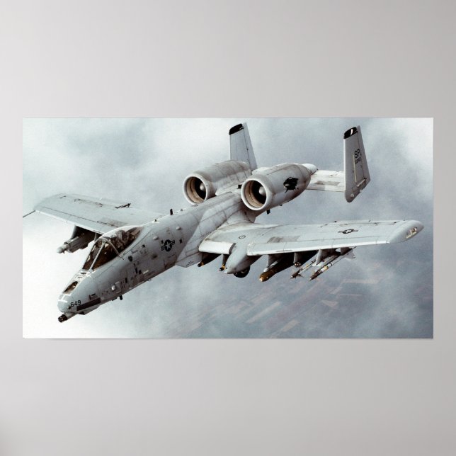 A-10 Warthog Poster (Framsidan)