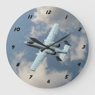 A-10 Warthog Stor Klocka