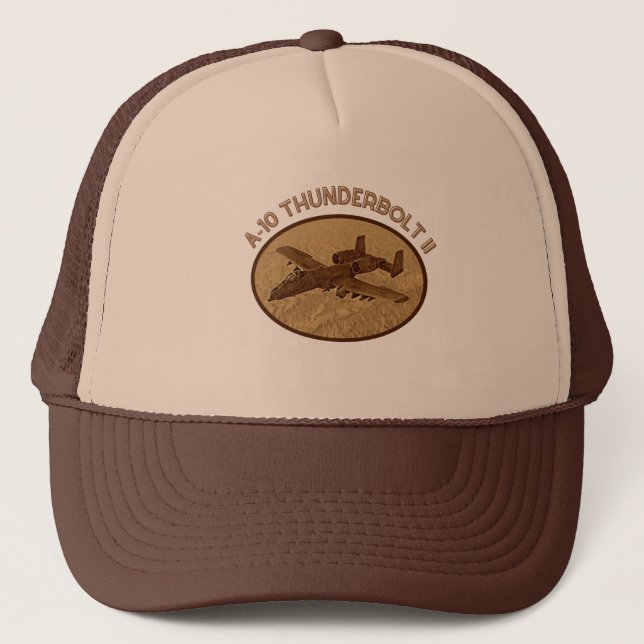 A-10 "Warthog" Thunderbolt II-kombattant flygplan Keps (Framsida)