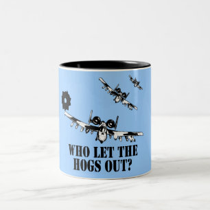 A-10 Warthog Två-Tonad Mugg