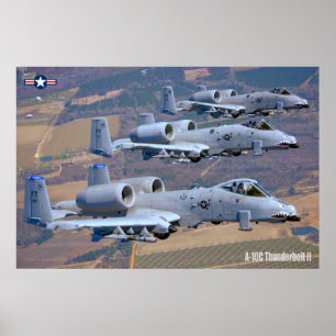 A-10C THUNDERBOLT II POSTER