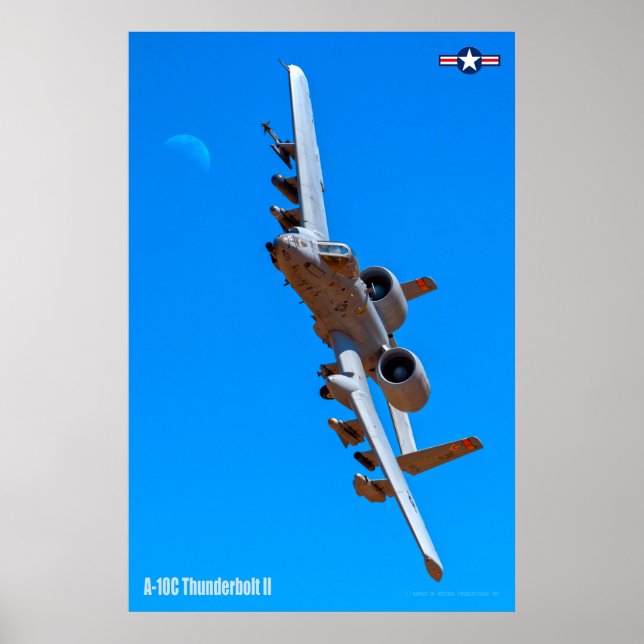 A-10C THUNDERBOLT II POSTER (Framsidan)