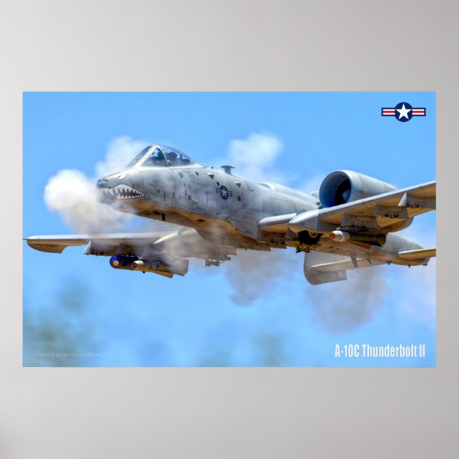 A-10C THUNDERBOLT II POSTER (Framsidan)