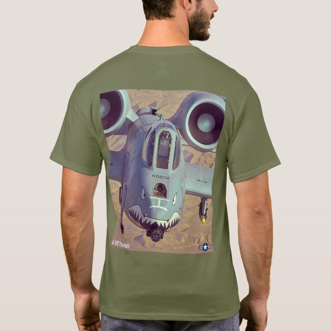 A-10C THUNDERBOLT II T SHIRT (Baksida)