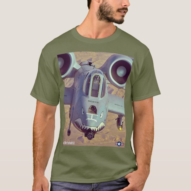 A-10C THUNDERBOLT II T SHIRT (Framsida)