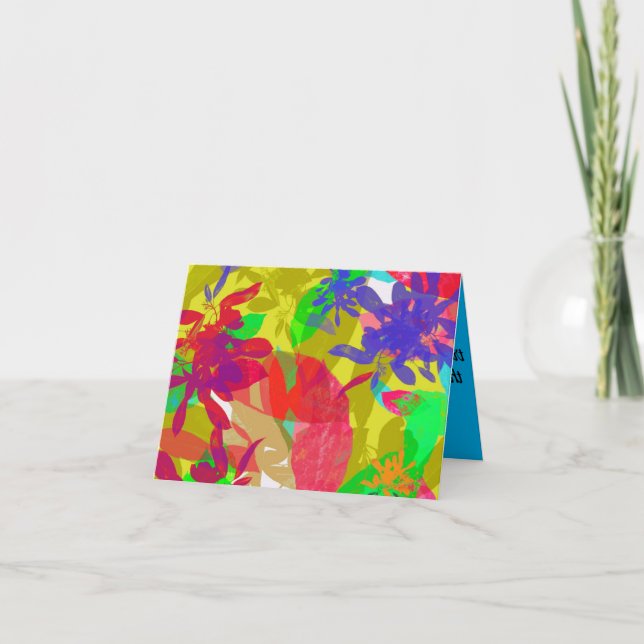 A 117C - Enastående inflytande Tack Kort (Framsida)