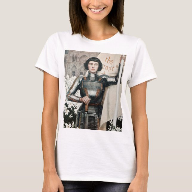 A 1903 Engrave of Joan of Arc T Shirt (Framsida)
