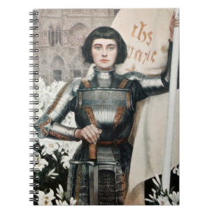 A 1903 Engraving of Joan of Arc Anteckningsbok