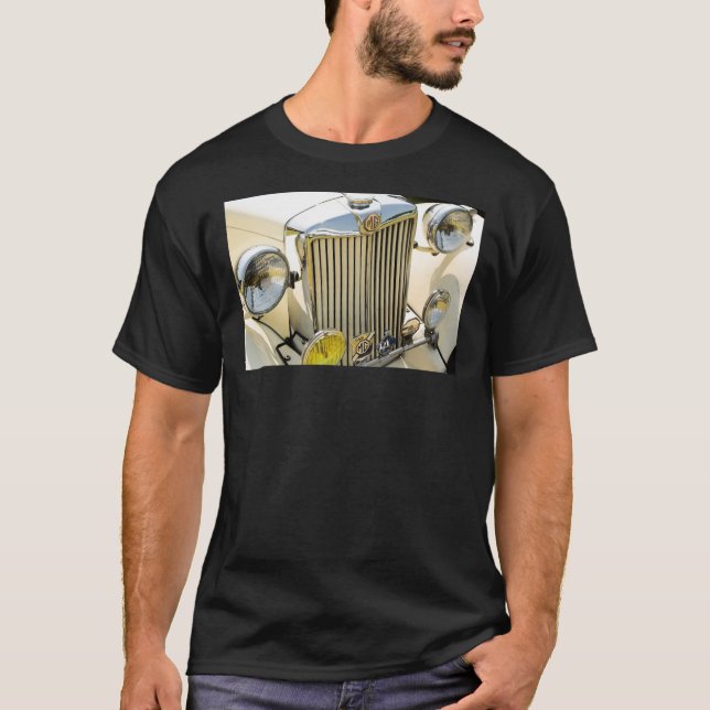 A 1952 MG TD-färdskrivare - klassiskt T-Shirt (Framsida)