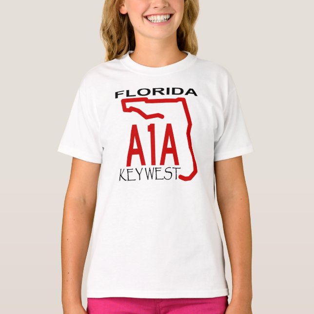 A-1-A Key West tänder Tröja (Framsida)