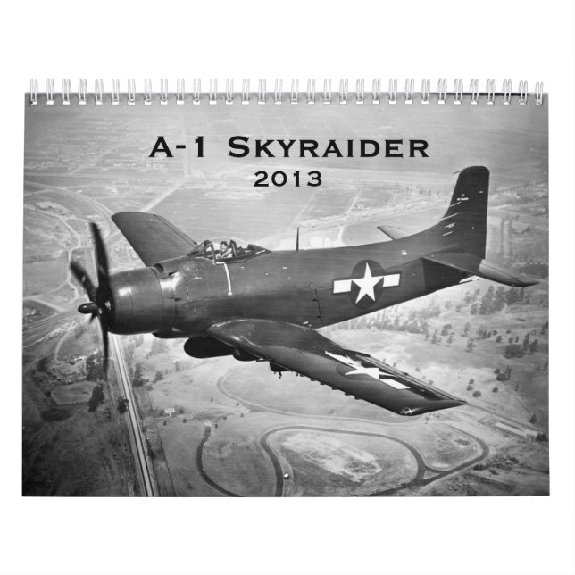 A-1 Skyraider, 2013 Kalender (Omslag)