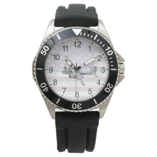 A-26 Inblandare WW2 Light Bomber Armbandsur