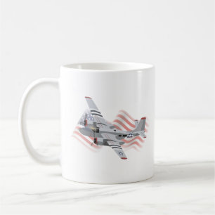 A-26 Inblandare WW2 Light Bomber Kaffemugg