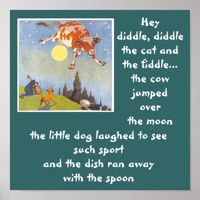 a-3 ko hoppade över måne poster (Framsidan)