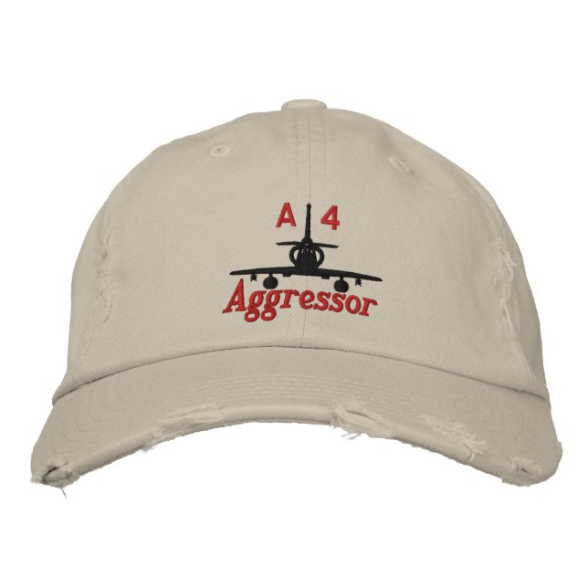 A-4 Gomer Golf Hat Broderad Keps (Framsida)