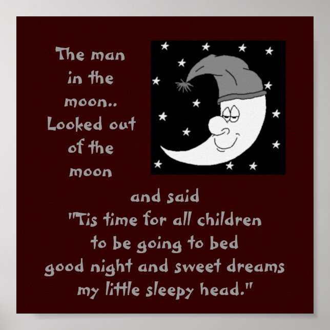 a-4 man i måne poster (Framsidan)