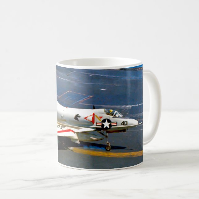 A-4C SKYHAWK KAFFEMUGG (Framsida höger)