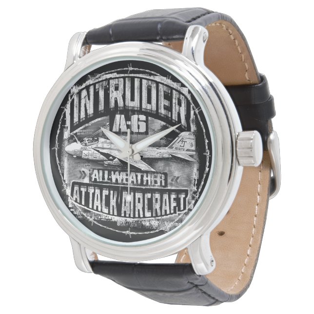 A-6 Intruder Watch eWatch Watch Armbandsur (Vinklad)