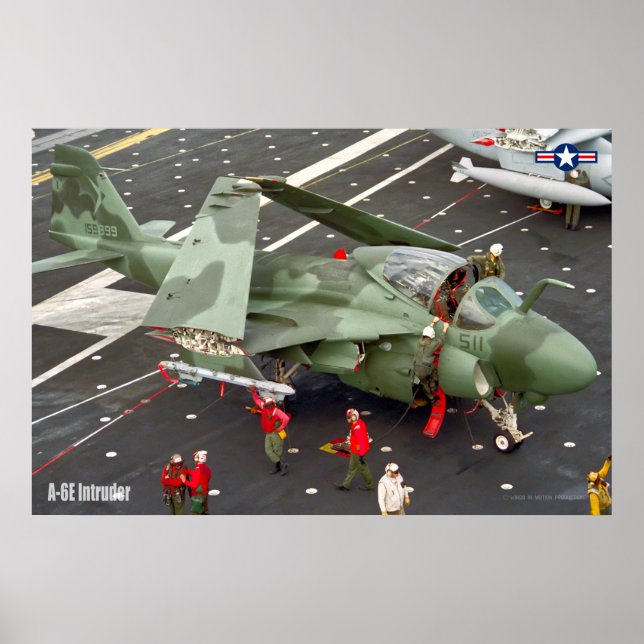 A-6E INTRUDER POSTER (Framsidan)