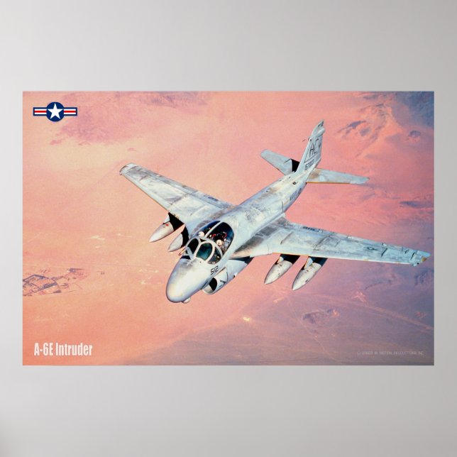 A-6E INTRUDER POSTER (Framsidan)