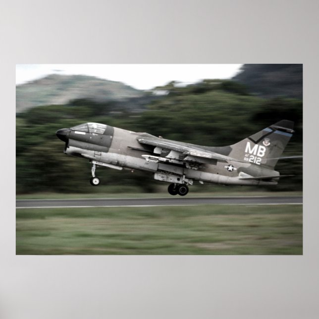 A-7 Corsair II Poster (Framsidan)