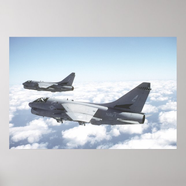 A-7 Corsair II Poster (Framsidan)