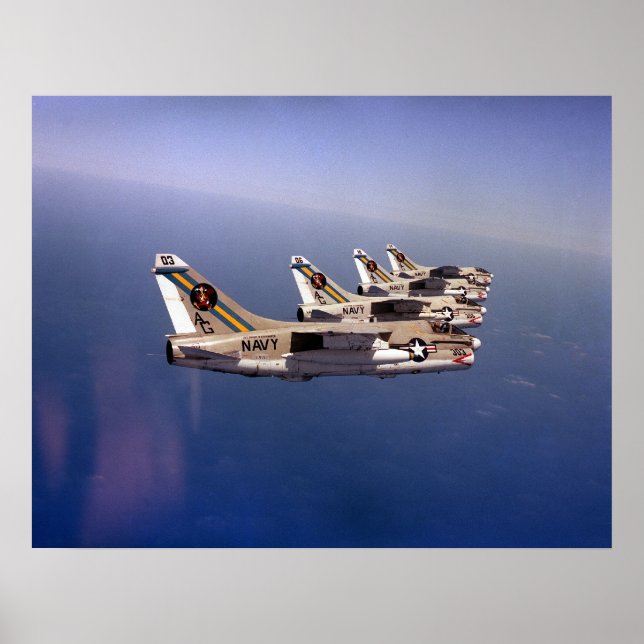 A-7 Corsair II Poster (Framsidan)