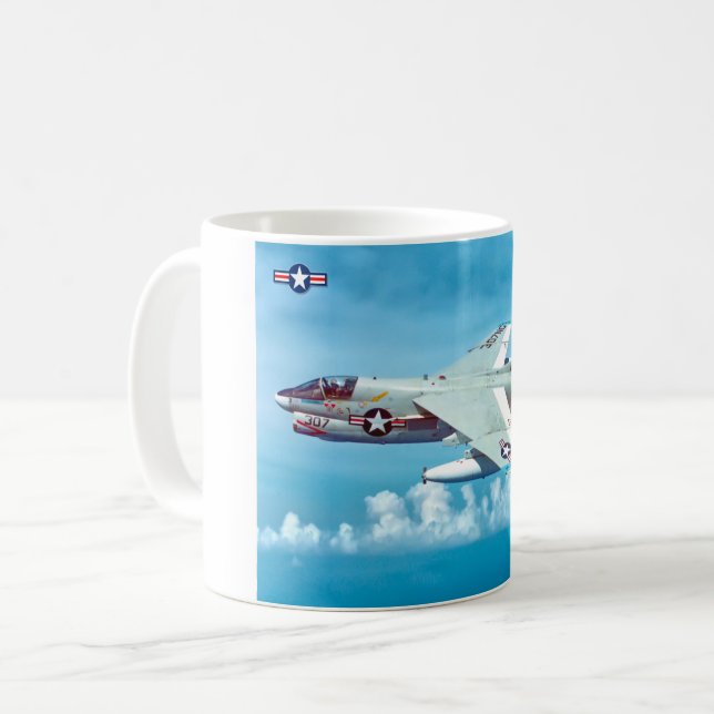 A-7E CORSAIR II KAFFEMUGG (Framsida vänster)