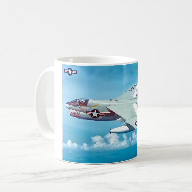 A-7E CORSAIR II KAFFEMUGG (Framsida vänster)