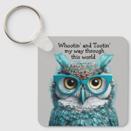 "(a) "(a)" och " tootin" tourette's syndrome keych nyckelring