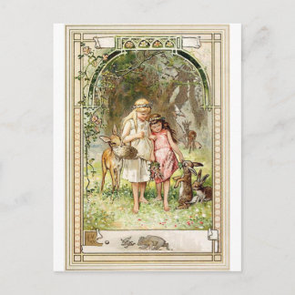 A Andlig Ställe-Fairytales-Snö White Vykort