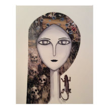 A Ansikte mellan världar