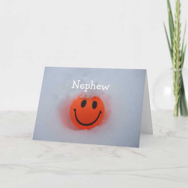 A Ansikte-Nephews Alla hjärtans dag-Helgdag Helgkort (Framsida)