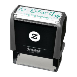 A+-ansträngning! Lärare Feedback Rubber Frimärke Självfärgande Stämpel