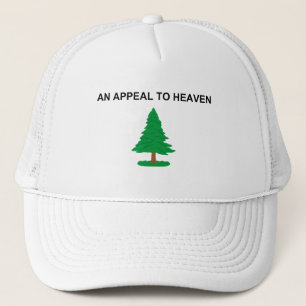 A Appeal to Heaven - 1775 G Washington Naval Flagg Keps