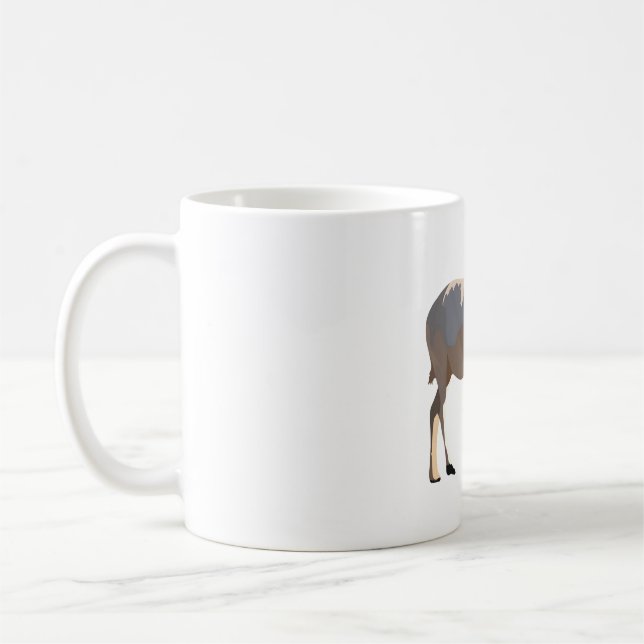 A är för Addax Kaffemugg (Vänster)