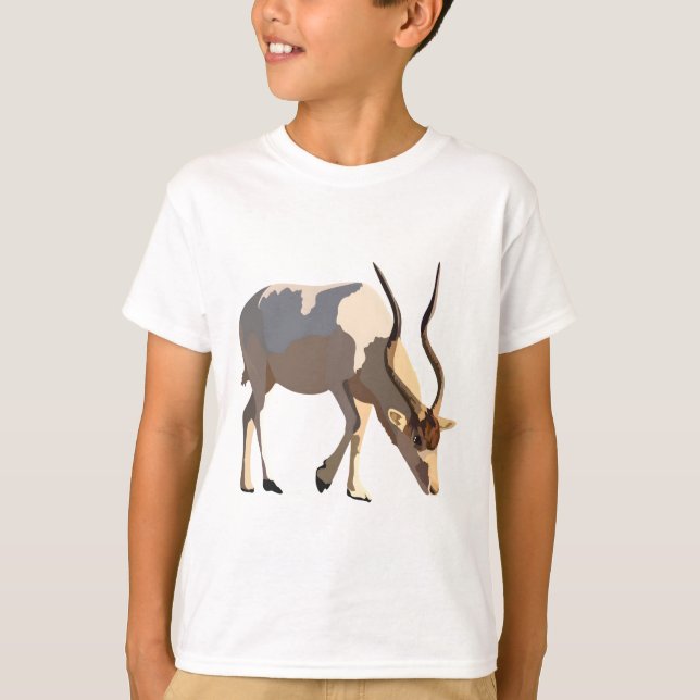 A är för Addax T Shirt (Framsida)
