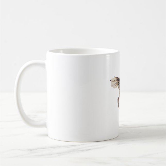 A är för African Clawed Frog Kaffemugg (Vänster)