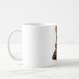 A är för Amur Leopard Kaffemugg