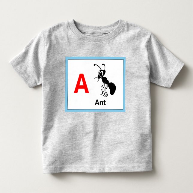 A är för Ant T Shirt (Framsida)