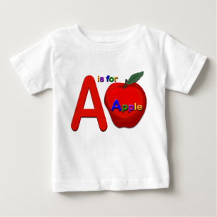 A är för Apple Infants T-shirt