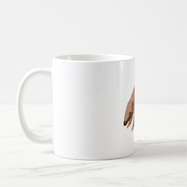 A är för Armadillo Kaffemugg (Vänster)