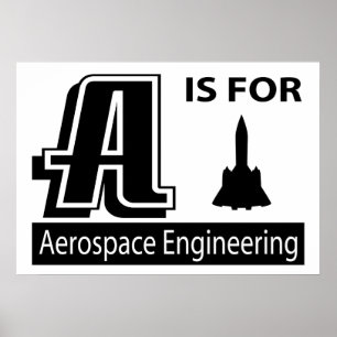 A är för att iscensätta för rymd poster