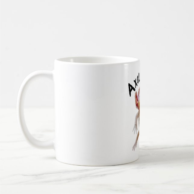 A är för Axolotl Kaffemugg (Vänster)