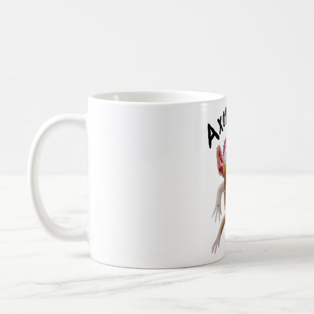 A är för Axolotl Kaffemugg (Vänster)
