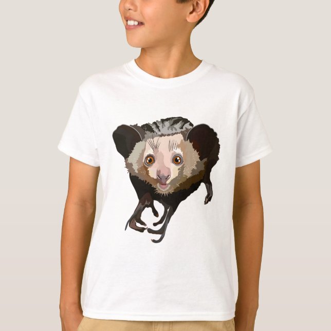 A är för Aye Aye T Shirt (Framsida)
