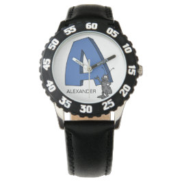 A är för Barnen ___ eget namn Armbandsur